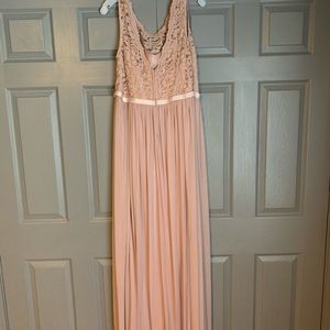 Mauve dress worn. 1 time